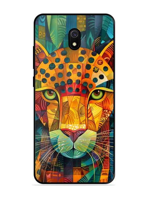 Mosaic Majesty Glossy Soft Edge Case for Xiaomi Redmi 8A Chachhi