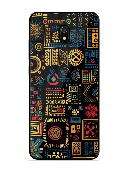 Tribal Tapestry Glossy Soft Edge Case for Xiaomi Redmi 8A Chachhi