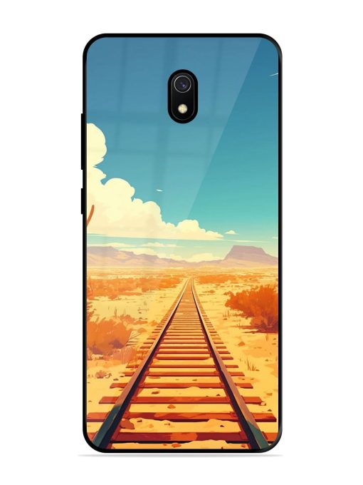 Endless Horizon Glossy Soft Edge Case for Xiaomi Redmi 8A Chachhi