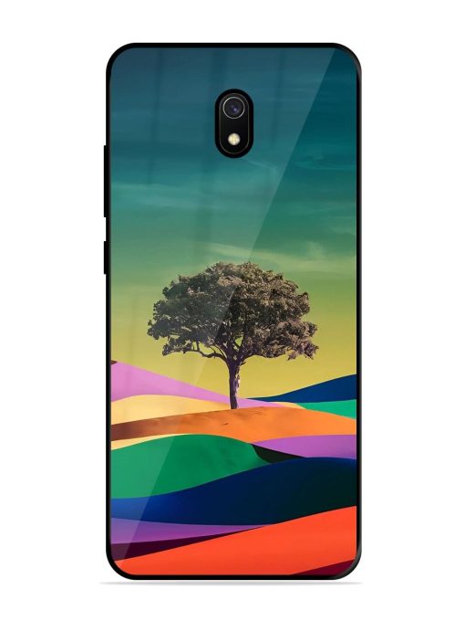 Rainbow'S Lone Sentinel Glossy Soft Edge Case for Xiaomi Redmi 8A Chachhi