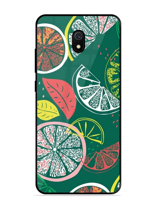 Citrus Symphony Glossy Soft Edge Case for Xiaomi Redmi 8A