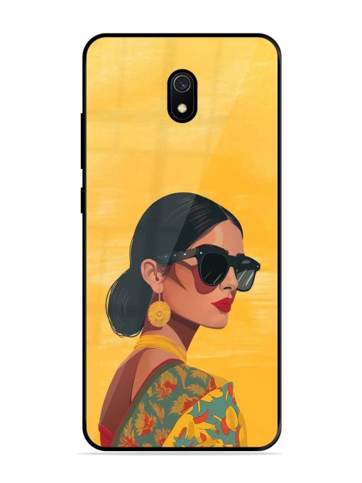 Neon Nightscape Glossy Soft Edge Case for Xiaomi Redmi 8A Chachhi