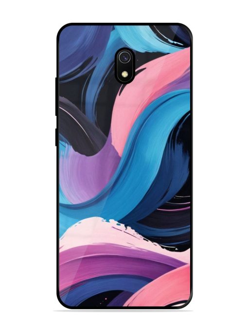 Whimsical Waves Glossy Soft Edge Case for Xiaomi Redmi 8A