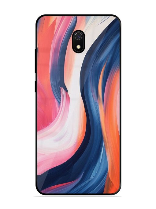 Whirling Hues Glossy Soft Edge Case for Xiaomi Redmi 8A Chachhi