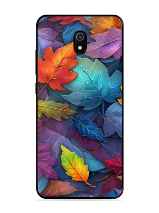 Autumn'S Embrace Glossy Soft Edge Case for Xiaomi Redmi 8A Chachhi