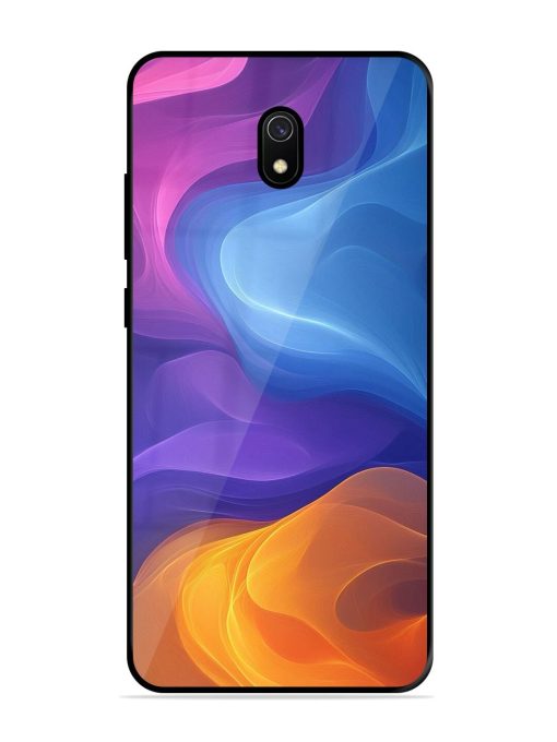 Cosmic Currents Glossy Soft Edge Case for Xiaomi Redmi 8A Chachhi