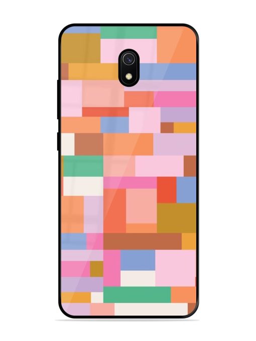 Colorful Chaos Glossy Soft Edge Case for Xiaomi Redmi 8A Chachhi