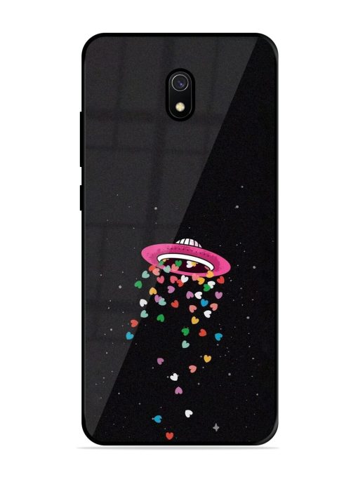 Love From Above Glossy Soft Edge Case for Xiaomi Redmi 8A Chachhi