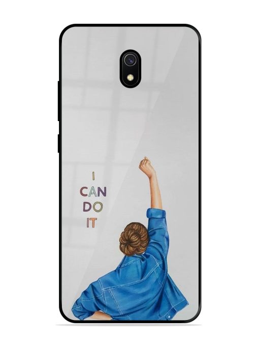 Can Do It Glossy Soft Edge Case for Xiaomi Redmi 8A Chachhi