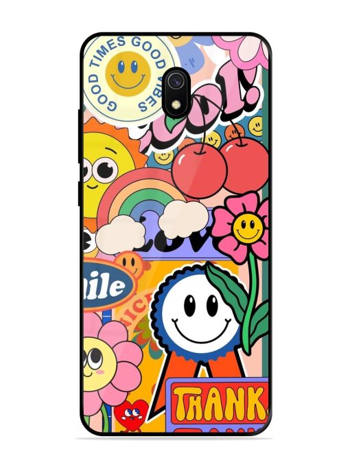 Good Times Good Vibes Glossy Soft Edge Case for Xiaomi Redmi 8A Chachhi