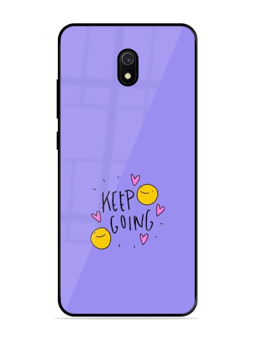 Smiling Through It All Glossy Soft Edge Case for Xiaomi Redmi 8A Chachhi