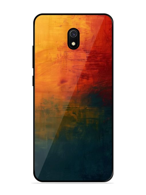 Golden Hour Canvas Glossy Soft Edge Case for Xiaomi Redmi 8A Chachhi