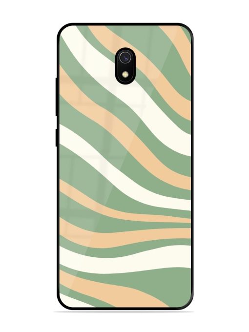 Wavy Pastel Paradise Glossy Soft Edge Case for Xiaomi Redmi 8A Chachhi