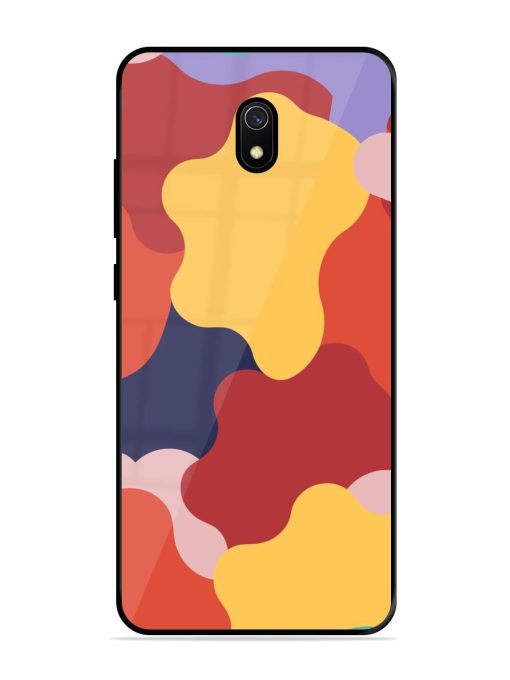 Gooey Color Chaos Glossy Soft Edge Case for Xiaomi Redmi 8A Chachhi