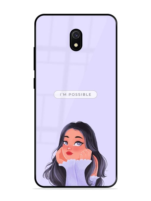 Im Possible Glossy Soft Edge Case for Xiaomi Redmi 8A Chachhi