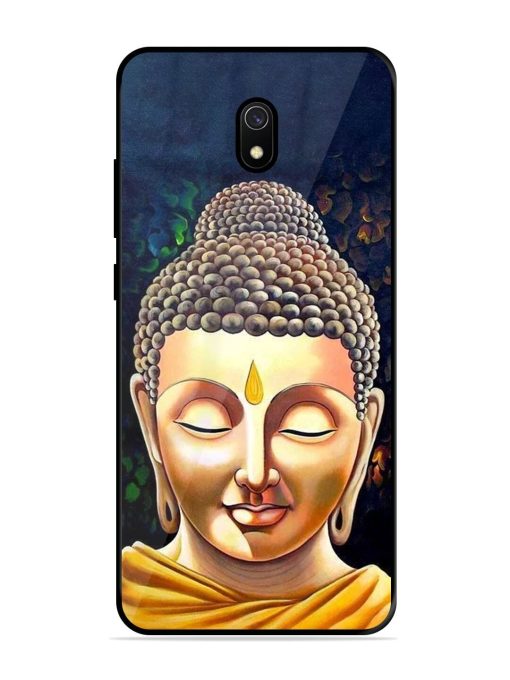 Buddha Face Glossy Soft Edge Case for Xiaomi Redmi 8A Chachhi