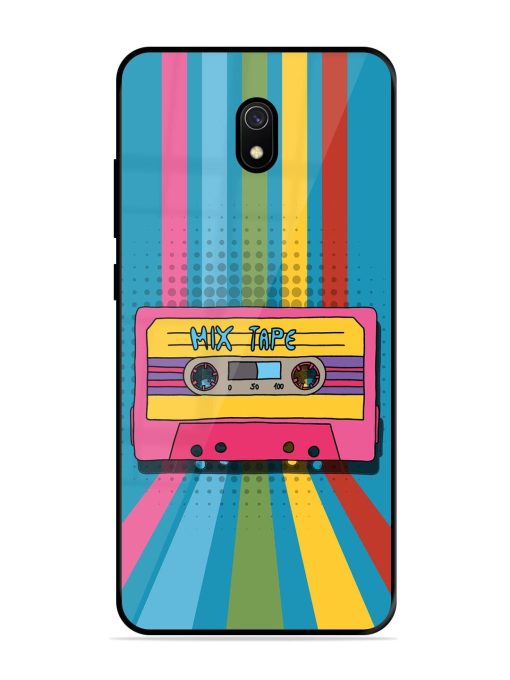 Retro Cassette Tapes Glossy Soft Edge Case for Xiaomi Redmi 8A