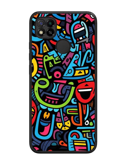 Doodlephoria Glossy Soft Edge Case for Xiaomi Redmi 9 Chachhi