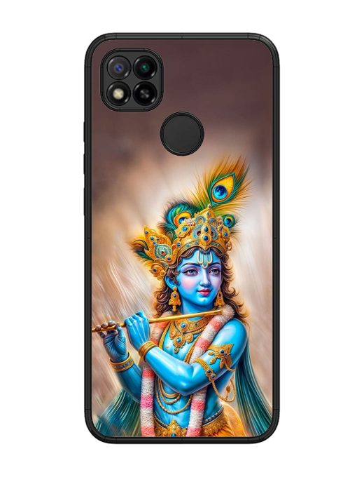 Divine Krishna Glossy Soft Edge Case for Xiaomi Redmi 9 Chachhi