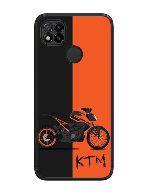 Orange Beast Glossy Soft Edge Case for Xiaomi Redmi 9 Chachhi