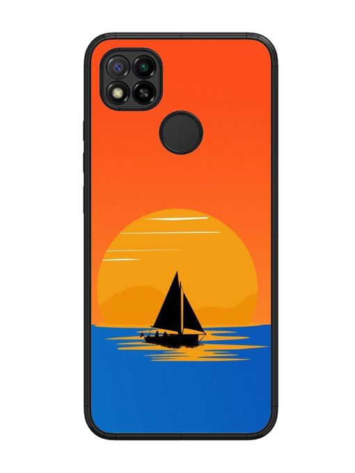 Sunset Sail Glossy Soft Edge Case for Xiaomi Redmi 9 Chachhi