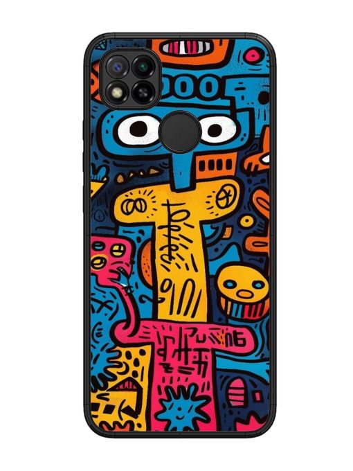 Doodletopia Glossy Soft Edge Case for Xiaomi Redmi 9 Chachhi