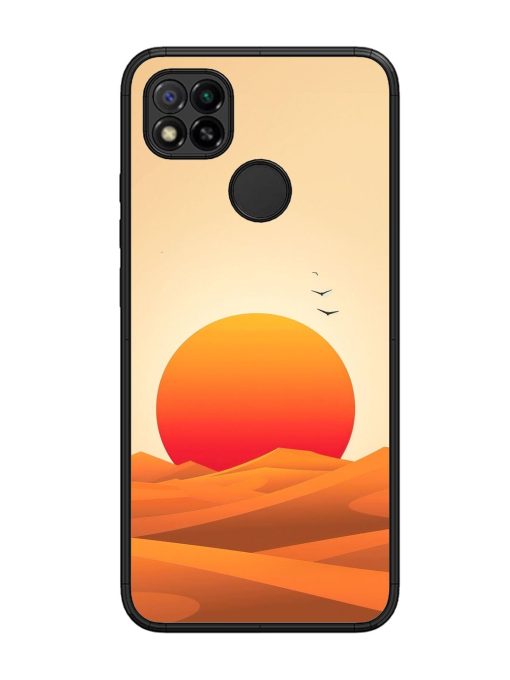 Desert Sunset Glossy Soft Edge Case for Xiaomi Redmi 9 Chachhi