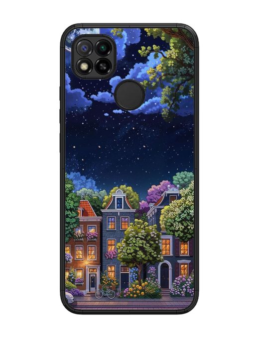 Moonlit Streets Glossy Soft Edge Case for Xiaomi Redmi 9 Chachhi