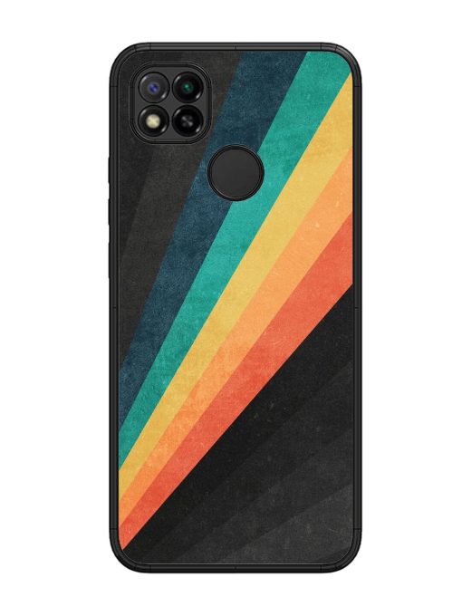 Retro Spectrum Glossy Soft Edge Case for Xiaomi Redmi 9 Chachhi