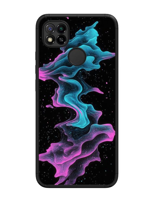 Cosmic Currents Glossy Soft Edge Case for Xiaomi Redmi 9 Chachhi