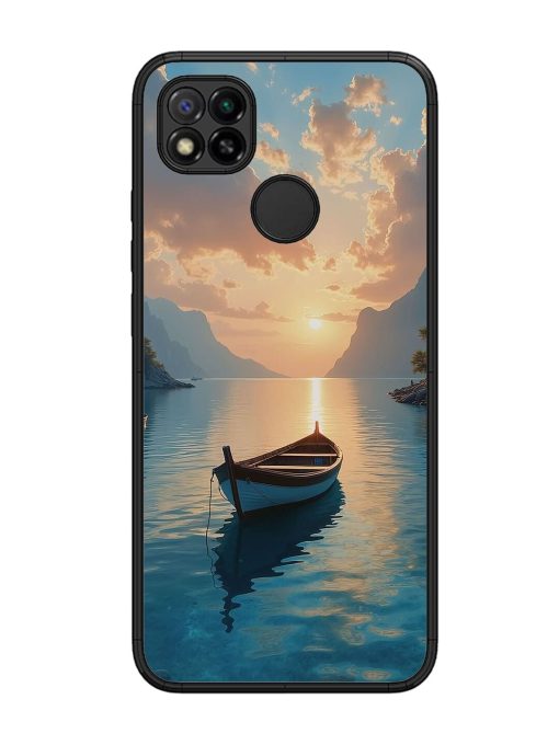 Serene Sunset Glossy Soft Edge Case for Xiaomi Redmi 9 Chachhi