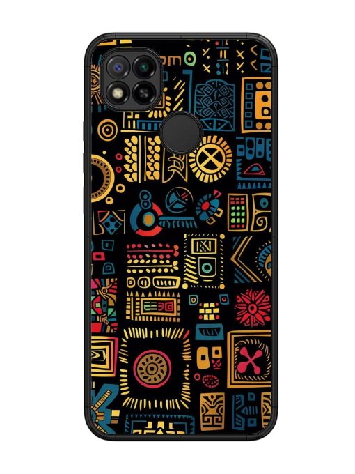 Tribal Tapestry Glossy Soft Edge Case for Xiaomi Redmi 9 Chachhi