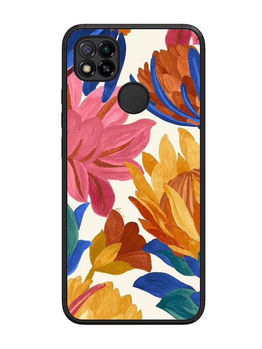 Blooming Tapestry Glossy Soft Edge Case for Xiaomi Redmi 9 Chachhi