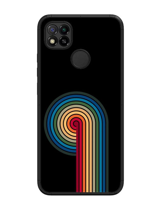 Rainbow Ripple Glossy Soft Edge Case for Xiaomi Redmi 9 Chachhi