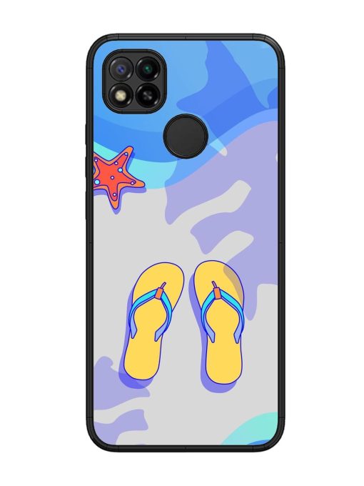 Sandy Toes And Salty Seas Glossy Soft Edge Case for Xiaomi Redmi 9 Chachhi