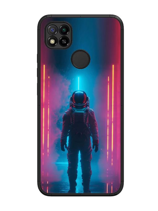 Neon Astronaut Glossy Soft Edge Case for Xiaomi Redmi 9 Chachhi