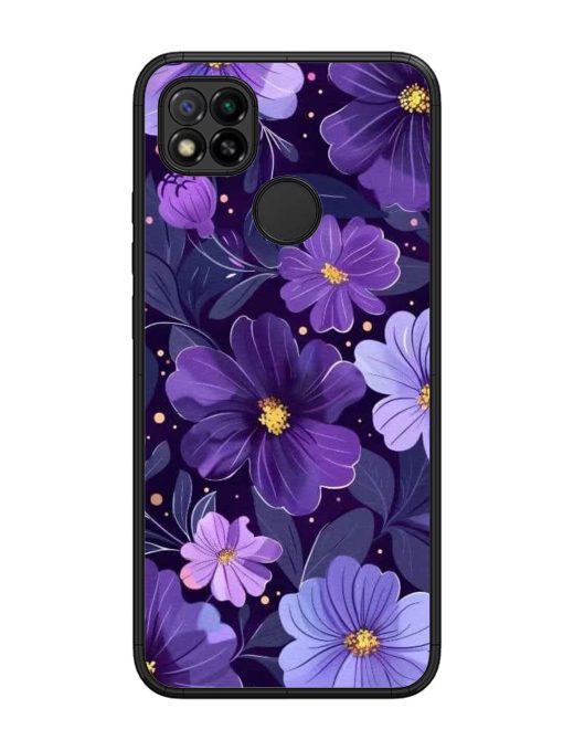 Purple Paradise Glossy Soft Edge Case for Xiaomi Redmi 9 Chachhi