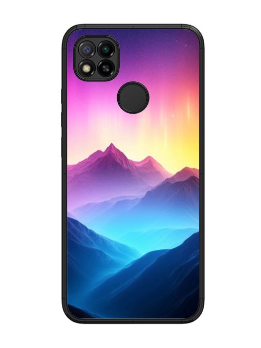 Cosmic Mountains Glossy Soft Edge Case for Xiaomi Redmi 9 Chachhi