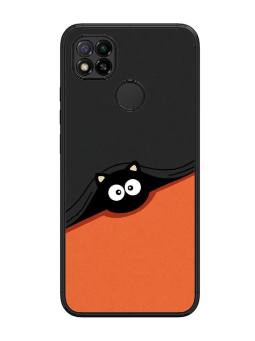 Peek-A-Boo Kitty Glossy Soft Edge Case for Xiaomi Redmi 9 Chachhi