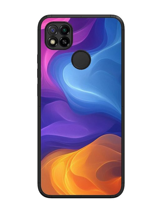 Cosmic Currents Glossy Soft Edge Case for Xiaomi Redmi 9 Chachhi