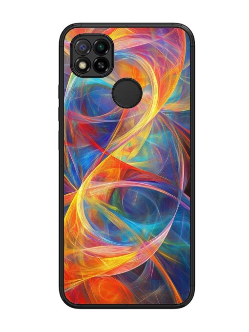 Cosmic Currents Glossy Soft Edge Case for Xiaomi Redmi 9 Chachhi