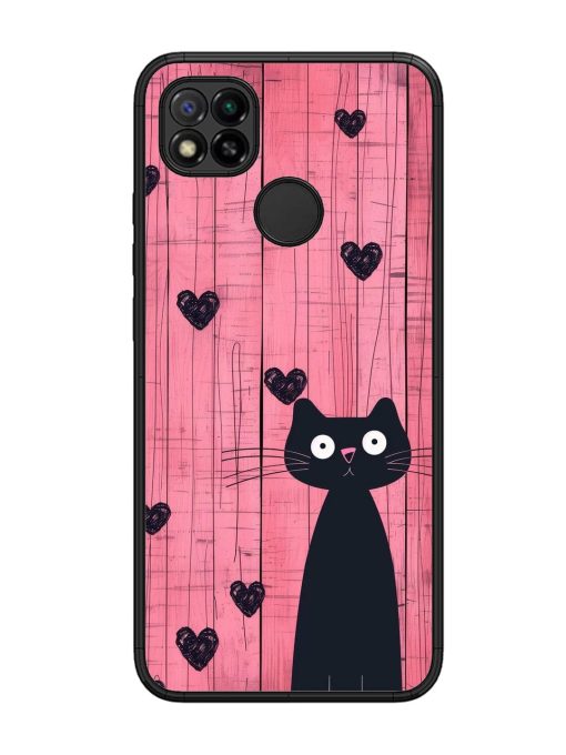 Feline Valentine'S Day Glossy Soft Edge Case for Xiaomi Redmi 9 Chachhi