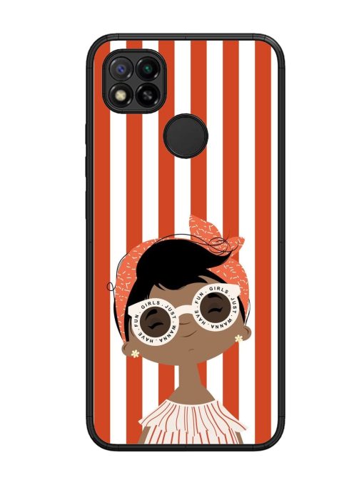 Girls Just Wanna Have Fun Glossy Soft Edge Case for Xiaomi Redmi 9 Chachhi