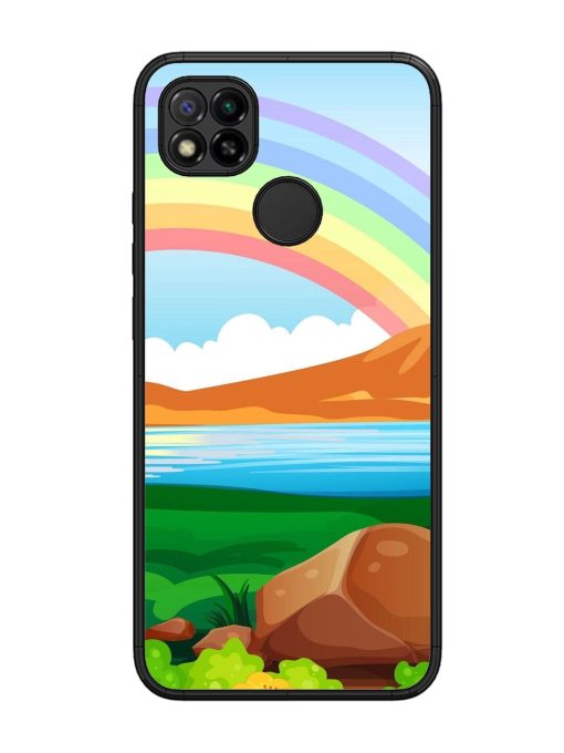 Rainbow Over The Lake Glossy Soft Edge Case for Xiaomi Redmi 9 Chachhi