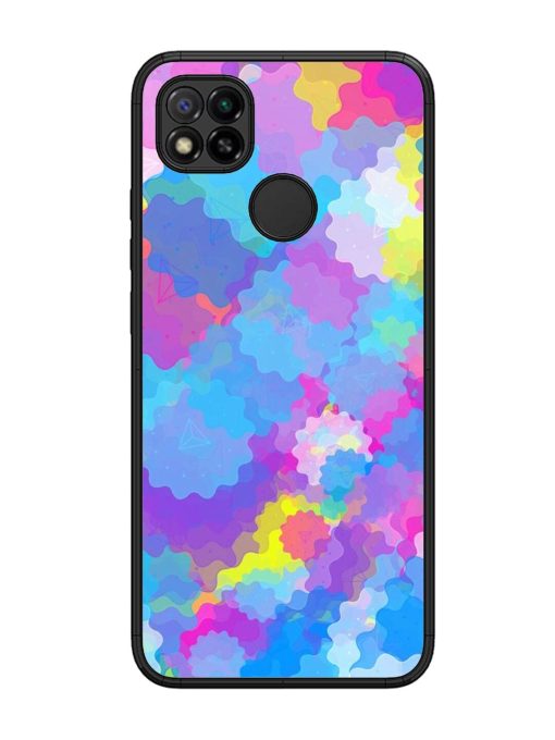 Psychedelic Cloud Burst Glossy Soft Edge Case for Xiaomi Redmi 9 Chachhi