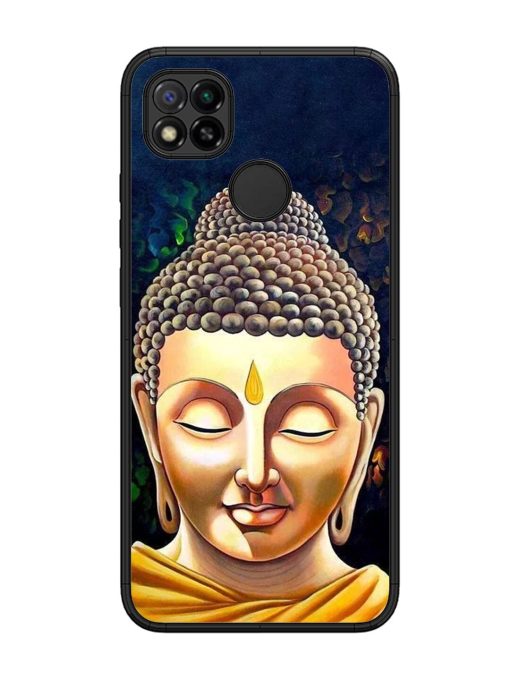 Buddha Face Glossy Soft Edge Case for Xiaomi Redmi 9 Chachhi