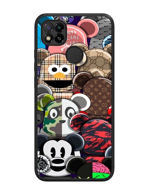 Streetwear Bearbrick Extravaganza Glossy Soft Edge Case for Xiaomi Redmi 9 Chachhi