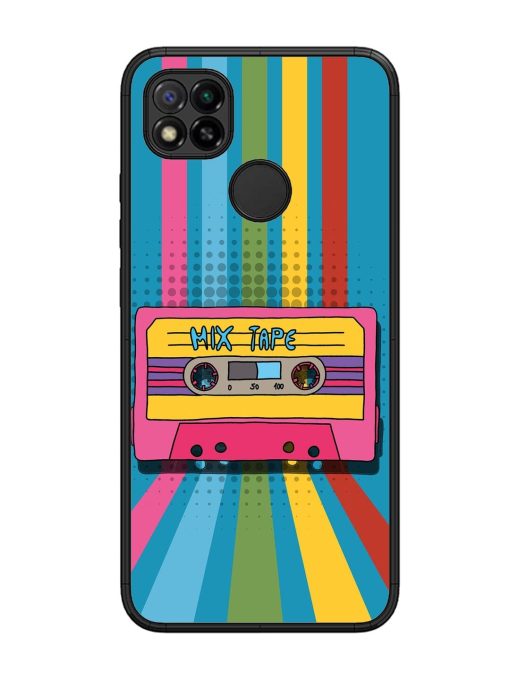 Retro Cassette Tapes Glossy Soft Edge Case for Xiaomi Redmi 9 Chachhi