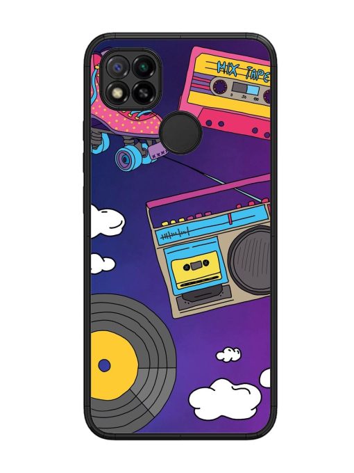 Retro Vibes Glossy Soft Edge Case for Xiaomi Redmi 9 Chachhi