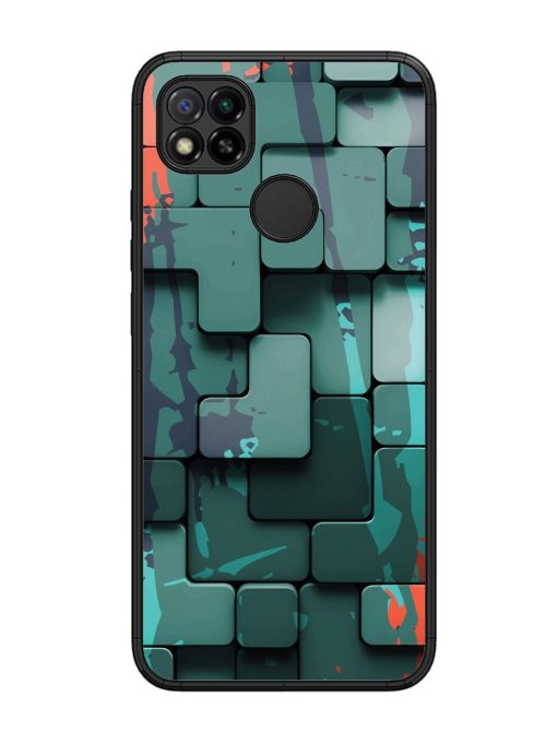 Abstract Geometric Mosaic Glossy Soft Edge Case for Xiaomi Redmi 9 Chachhi